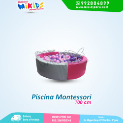 Piscina Montessori 100 cm - FUCSIA