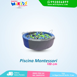 Piscina Montessori 100 cm - AZUL